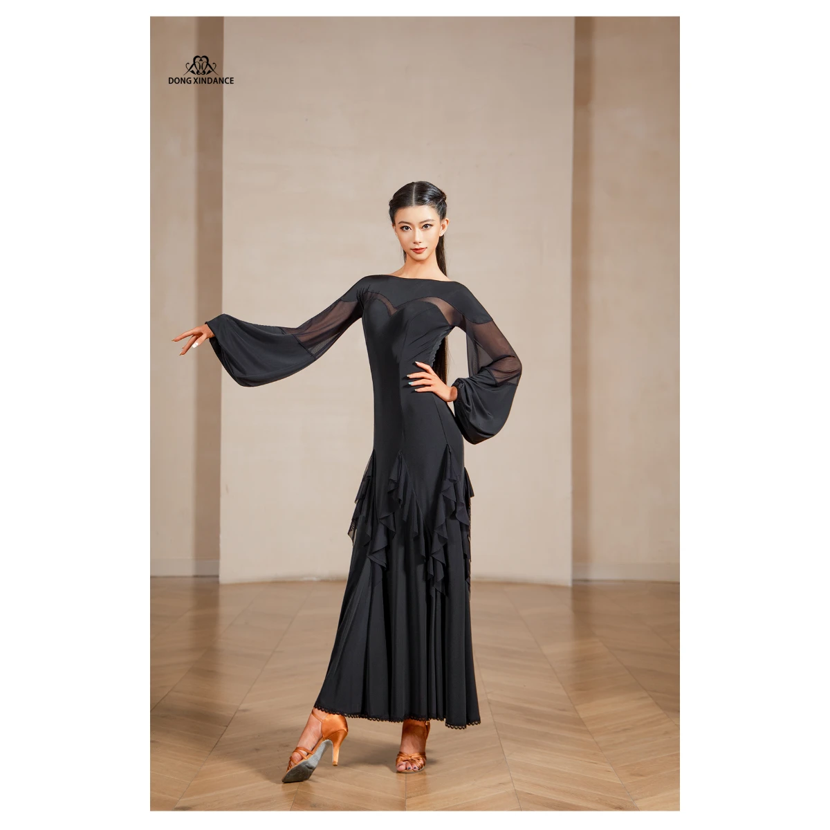 MY780 Women’s Ballroom Dance Dress (With Bra Pads, Without Briefs)